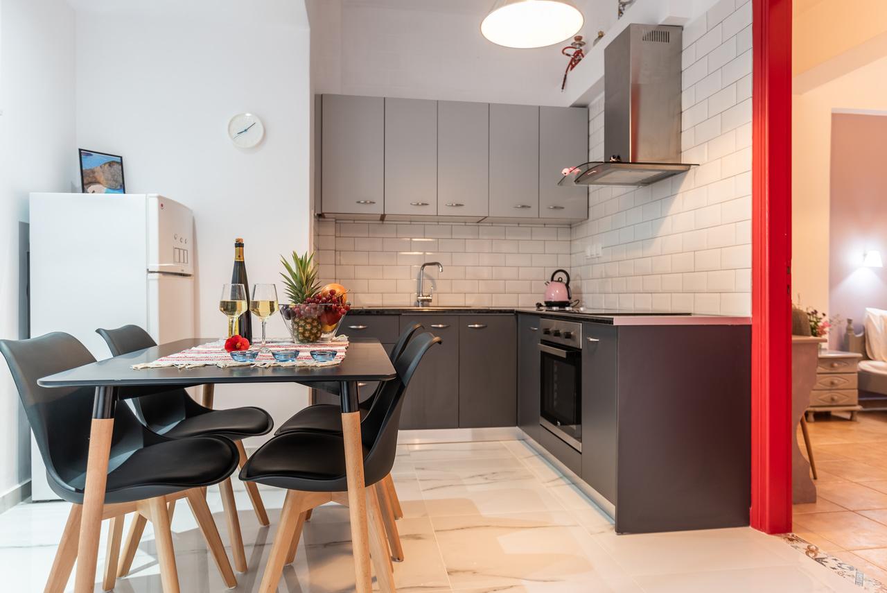 Ostria Apartments Kalamáki Kültér fotó